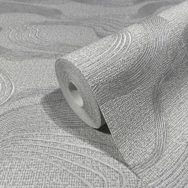 34536 Flow The New Design Book Grey Wallpaper By Galerie