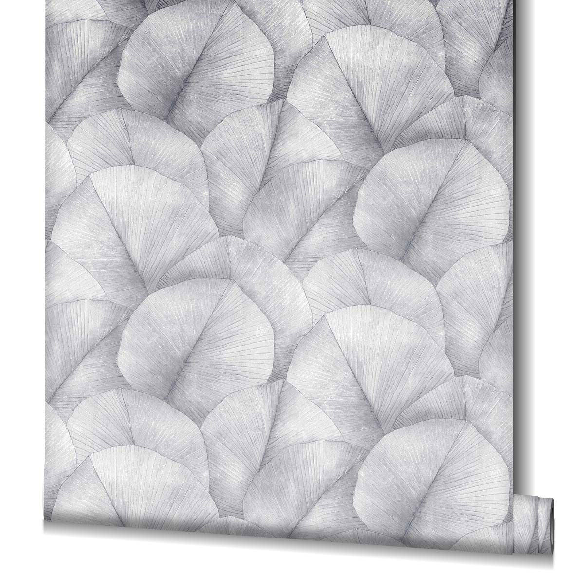 34598 Repeatable Palm Leaf Mural Kumano Wallpaper By Galerie