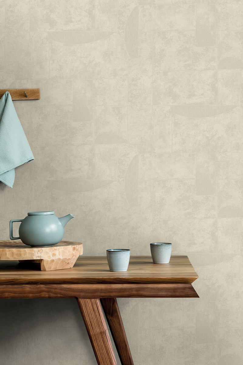 34602 Wallpaper 001 Grey Wallpaper by Galerie