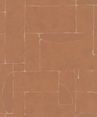 34605 Wallpaper 001 Red & Orange Wallpaper by Galerie