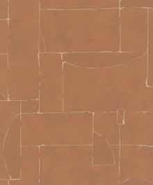 34605 Wallpaper 001 Red & Orange Wallpaper by Galerie