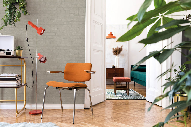 34613 Wallpaper 003 Grey Wallpaper by Galerie