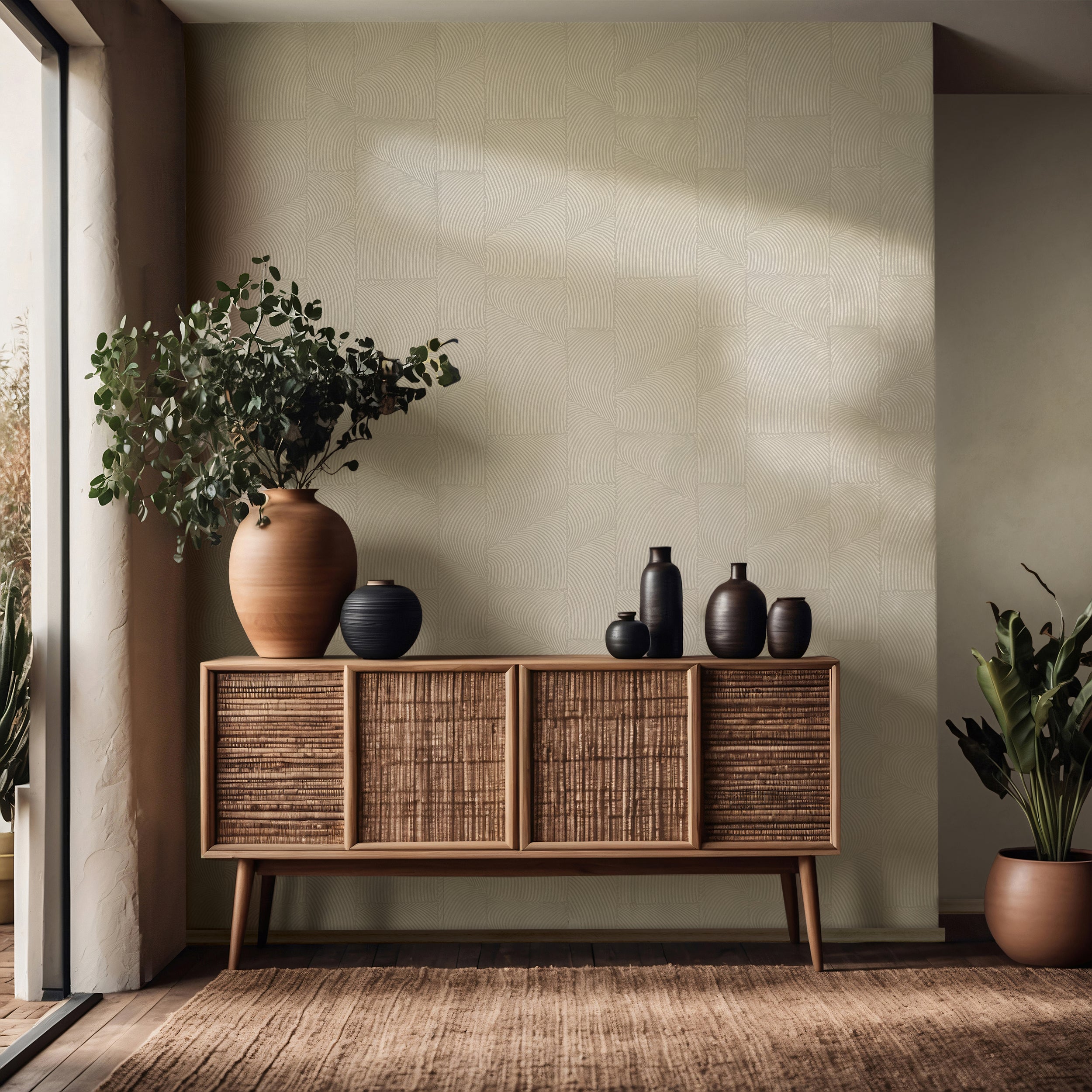 34643 Wallpaper 007 Brown Wallpaper by Galerie