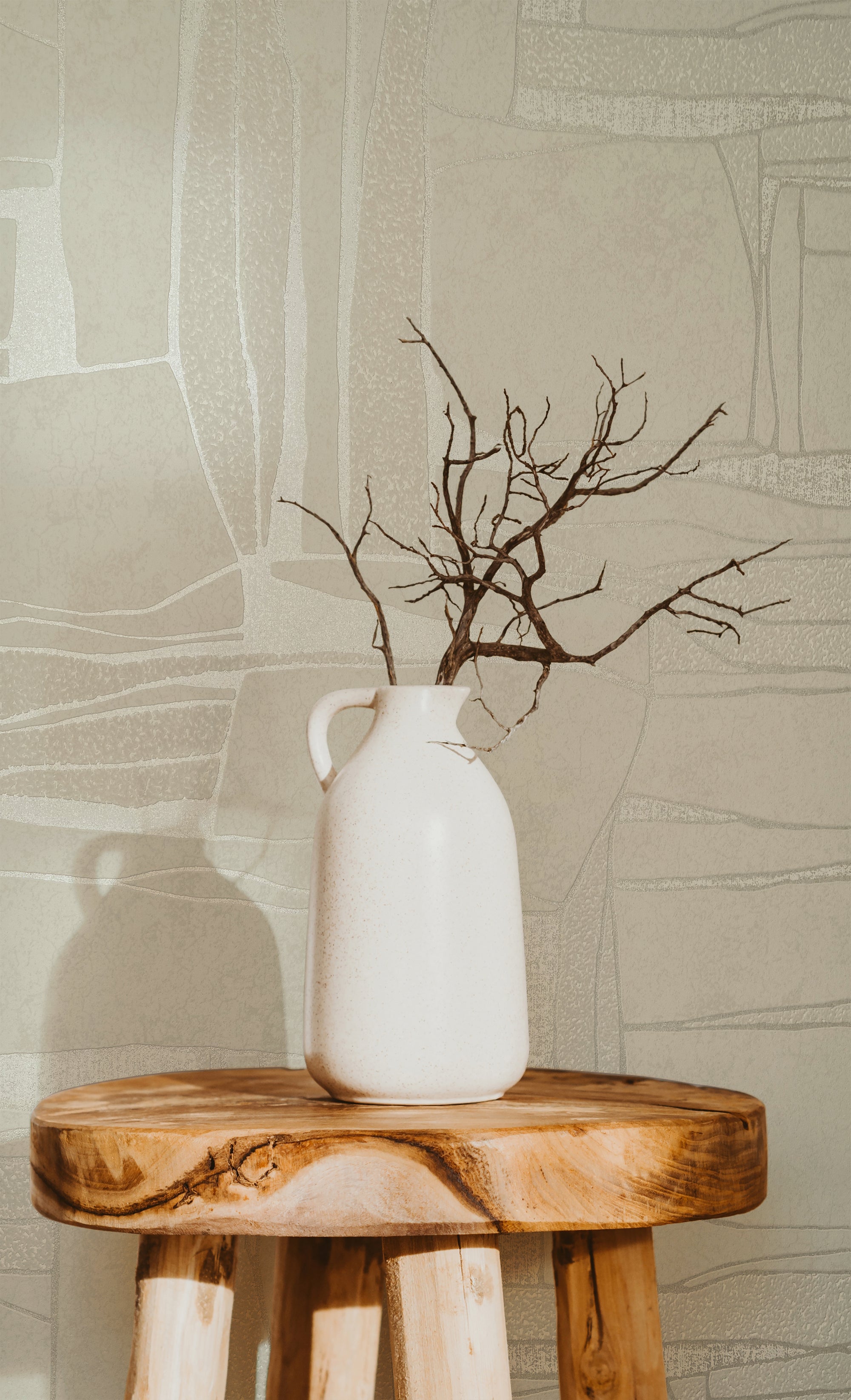 34646 Wallpaper 008 Beige Wallpaper by Galerie