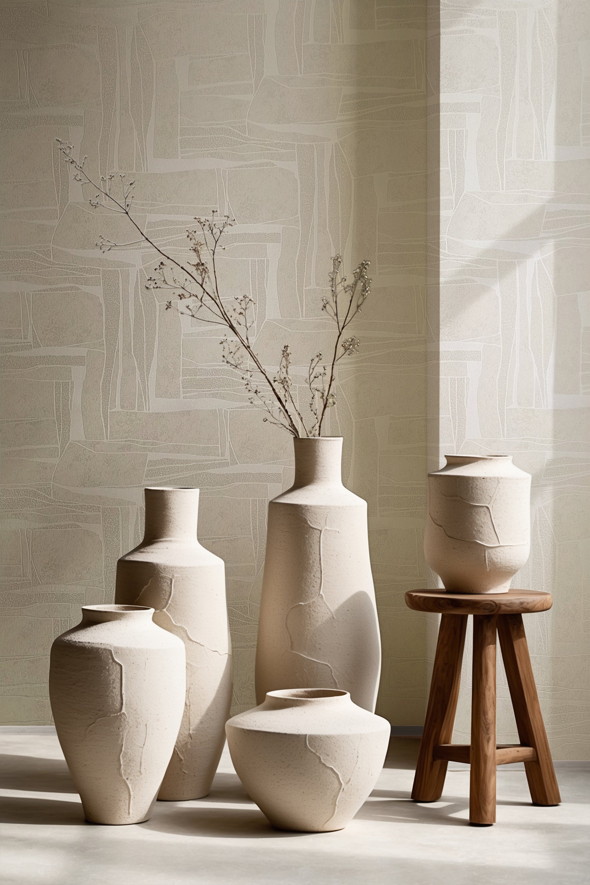 34647 Wallpaper 008 Grey Wallpaper by Galerie