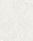 350510 Silhouette Flowers Silver Grey Wallpaper by Eijffinger