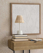 350512 Silhouette Flowers Beige/Sand Wallpaper by Eijffinger