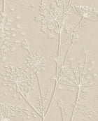 350512 Silhouette Flowers Beige/Sand Wallpaper by Eijffinger
