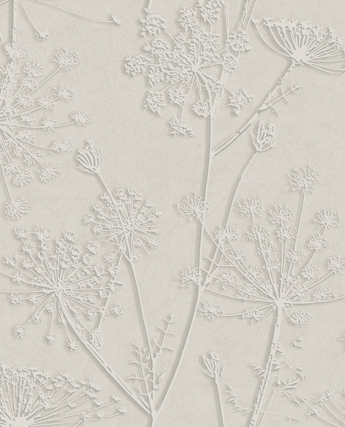 350513 Silhouette Flowers Brown/Taupe Wallpaper by Eijffinger
