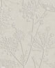 Silhouette Flowers Brown/Taupe Riviera Maison Wallpaper by Eijffinger