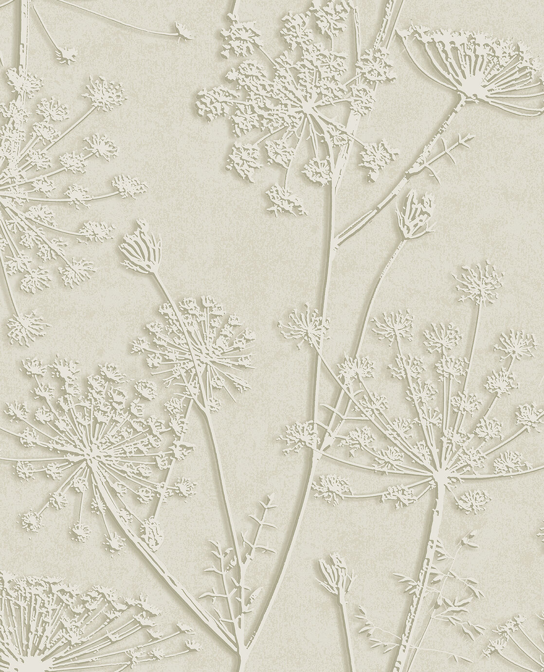 350514 Silhouette Flowers Green Wallpaper by Eijffinger