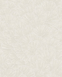350520 Ginkgo White/Cream Wallpaper by Eijffinger