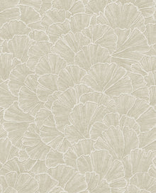 350521 Ginkgo Beige/Sand Wallpaper by Eijffinger
