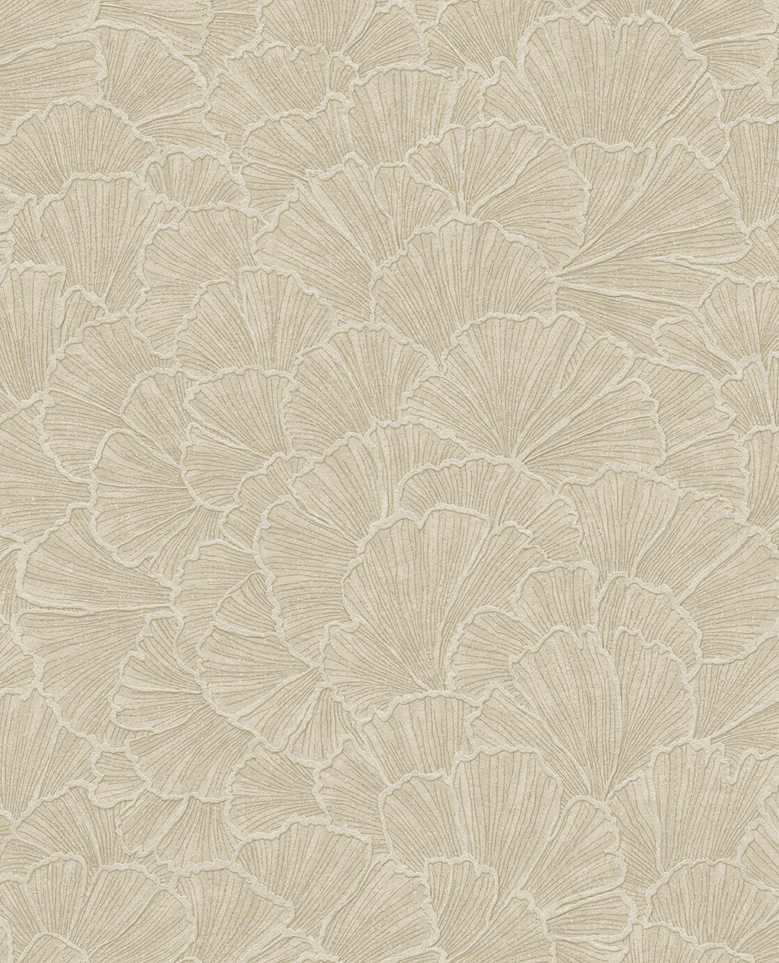 350522 Ginkgo Beige/Natural Wallpaper by Eijffinger