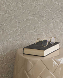 350524 Ginkgo Natural Wallpaper by Eijffinger