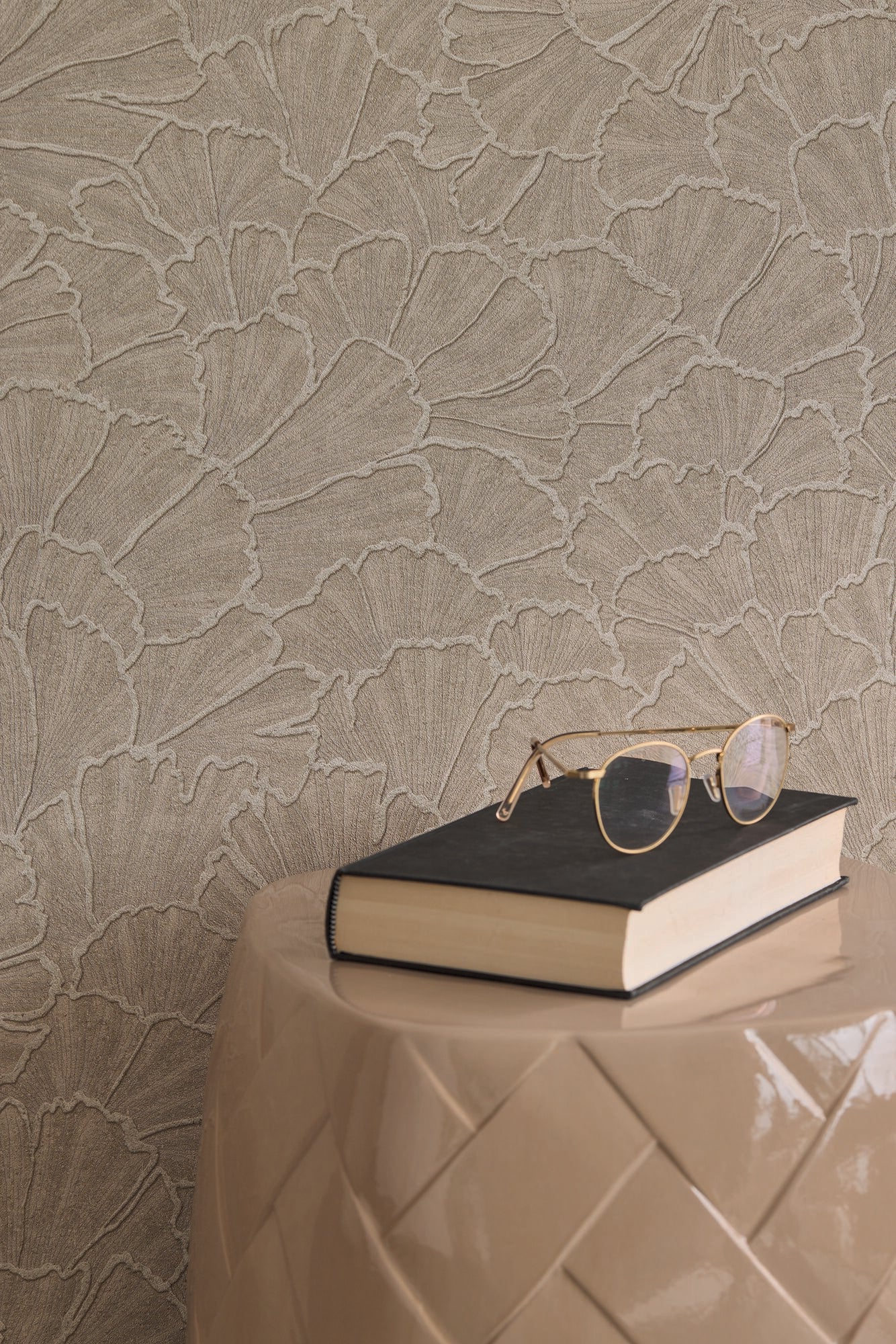 350524 Ginkgo Natural Wallpaper by Eijffinger