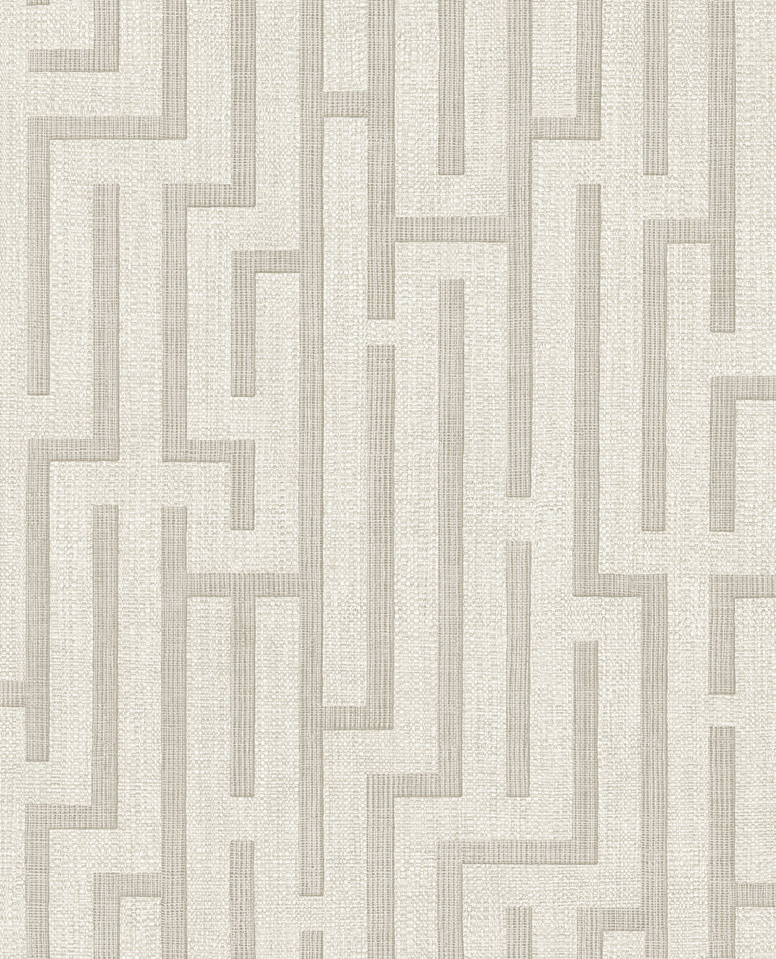 350530 Linen Trellis White/Cream Wallpaper by Eijffinger