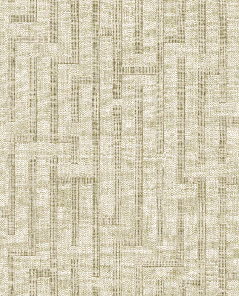 350531 Linen Trellis Beige/Sand Wallpaper by Eijffinger