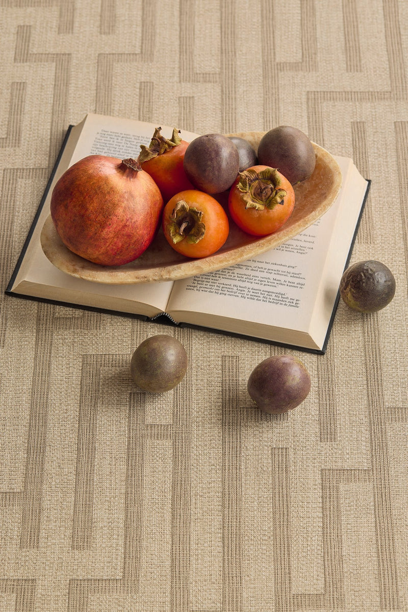 350533 Linen Trellis Beige/Taupe Wallpaper by Eijffinger