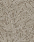 350542 Structured Leaves Brown/Taupe Wallpaper by Eijffinger