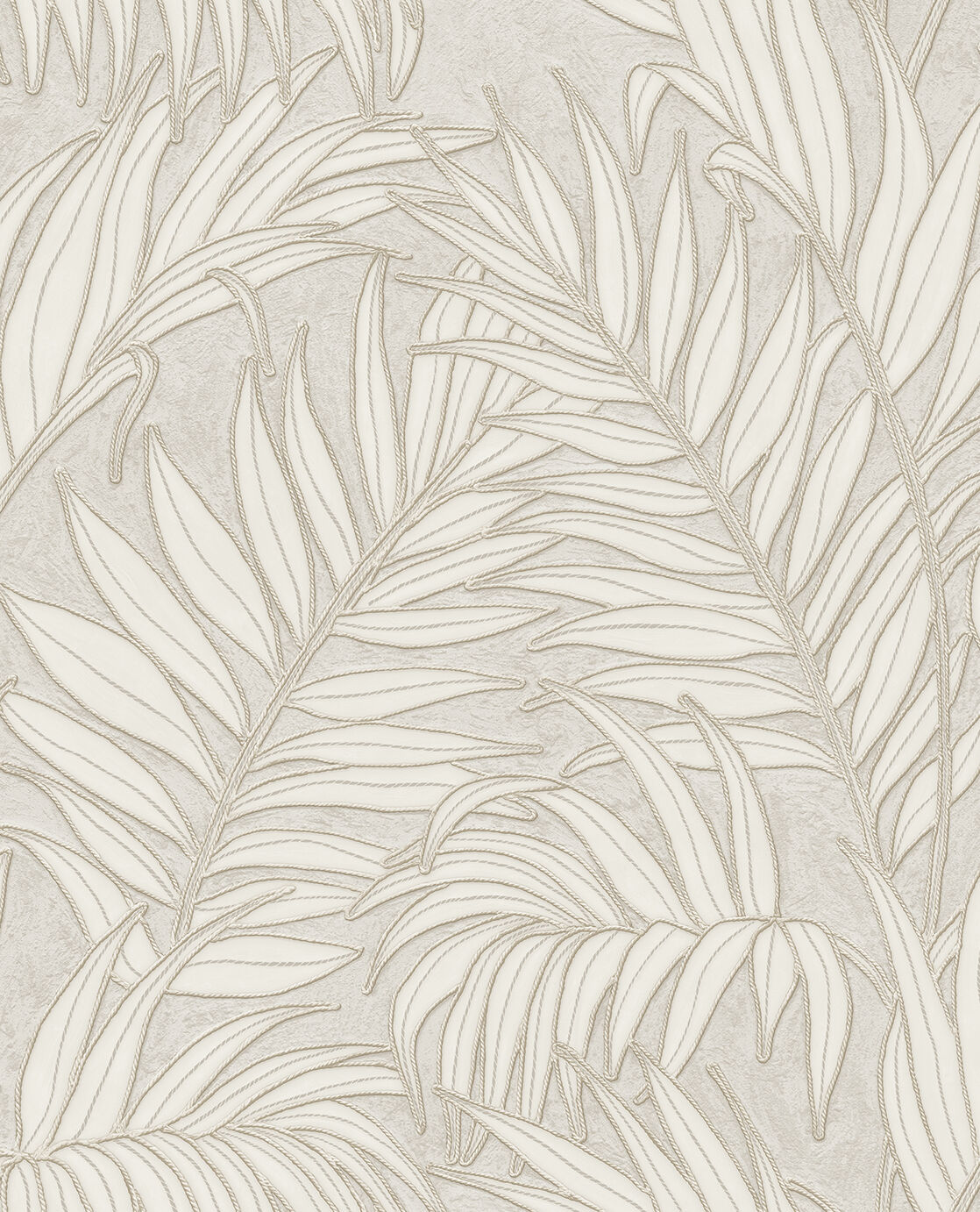 350551 Stringed Leaves Natural Wallpaper by Eijffinger