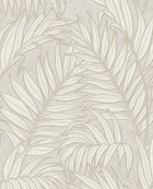 350551 Stringed Leaves Natural Wallpaper by Eijffinger