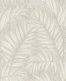350551 Stringed Leaves Natural Wallpaper by Eijffinger