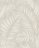 Stringed Leaves Natural Riviera Maison Wallpaper by Eijffinger