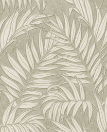 350555 Stringed Leaves Green Wallpaper by Eijffinger