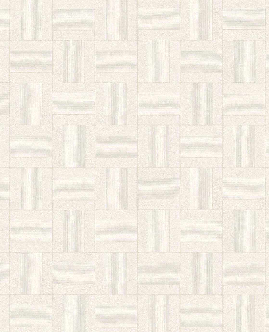 350560 Squares White/Cream Wallpaper by Eijffinger