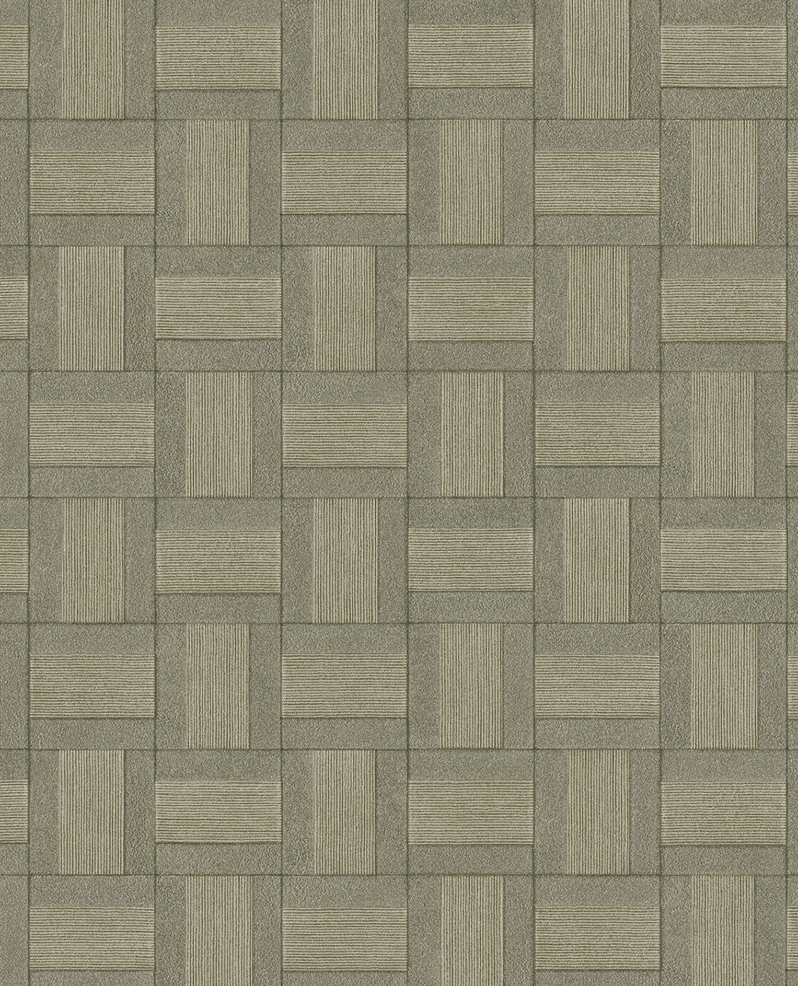 350564 Squares Green Wallpaper by Eijffinger