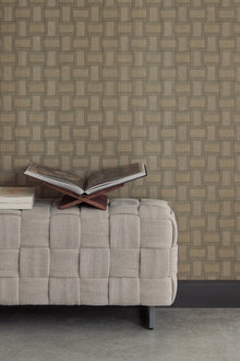 350564 Squares Green Wallpaper by Eijffinger