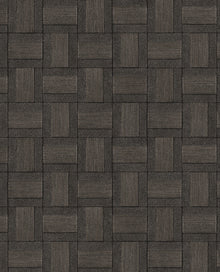 350566 Squares Brown/Taupe Wallpaper by Eijffinger