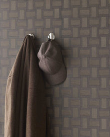 350566 Squares Brown/Taupe Wallpaper by Eijffinger
