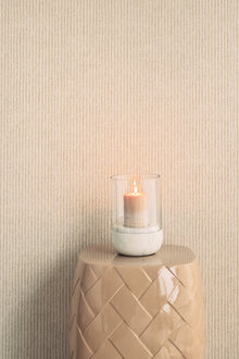 350571 Corduroy Rib Natural Wallpaper by Eijffinger