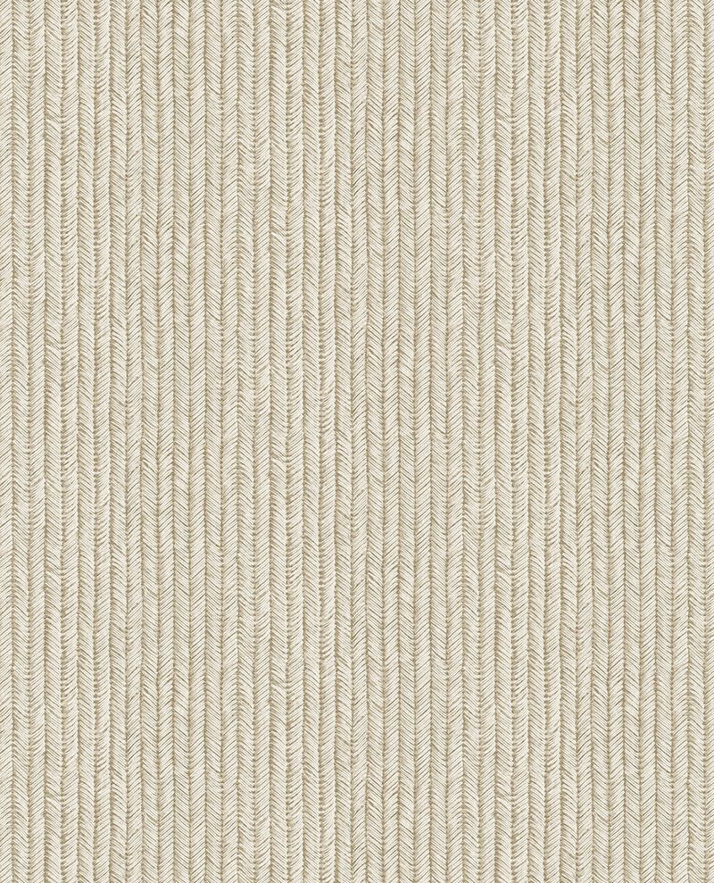 350574 Corduroy Rib Beige/Sand Wallpaper by Eijffinger