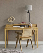 350575 Corduroy Rib Brown/Taupe Wallpaper by Eijffinger