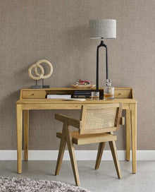 350575 Corduroy Rib Brown/Taupe Wallpaper by Eijffinger