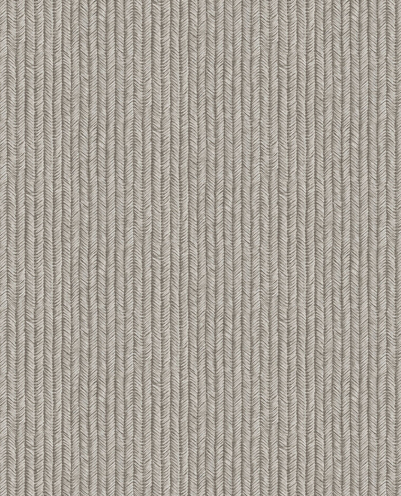 350575 Corduroy Rib Brown/Taupe Wallpaper by Eijffinger