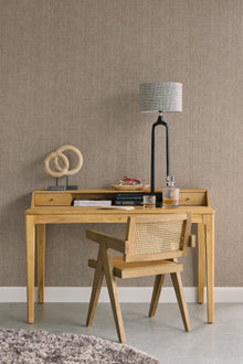 350575 Corduroy Rib Brown/Taupe Wallpaper by Eijffinger
