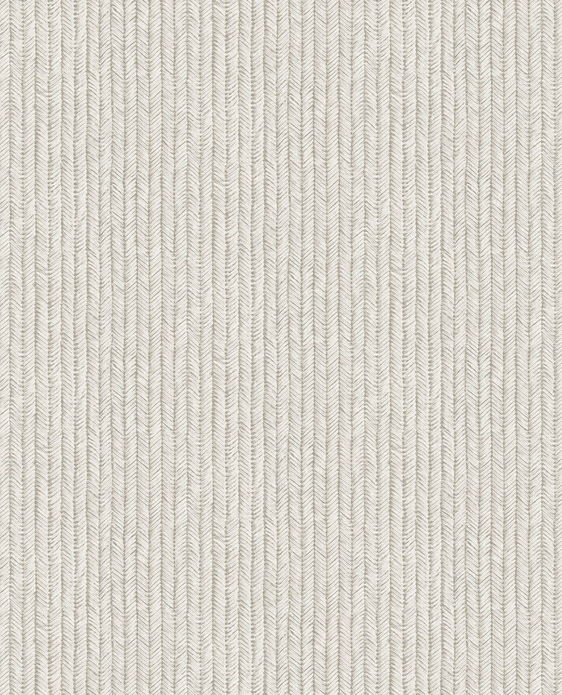 350577 Corduroy Rib Silver Grey Wallpaper by Eijffinger