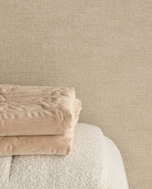 350594 Rustic Plain Beige/Sand Wallpaper by Eijffinger