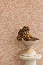 350622 Ornaments Terracotta Amber Wallpaper by Eijffinger