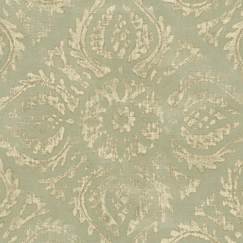 350624 Ornaments Pastel Green Amber Wallpaper by Eijffinger