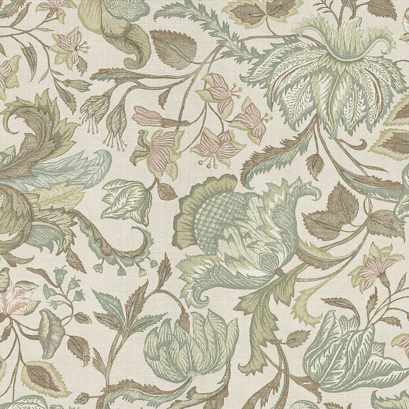 350641 Jacobean Sage Amber Wallpaper by Eijffinger