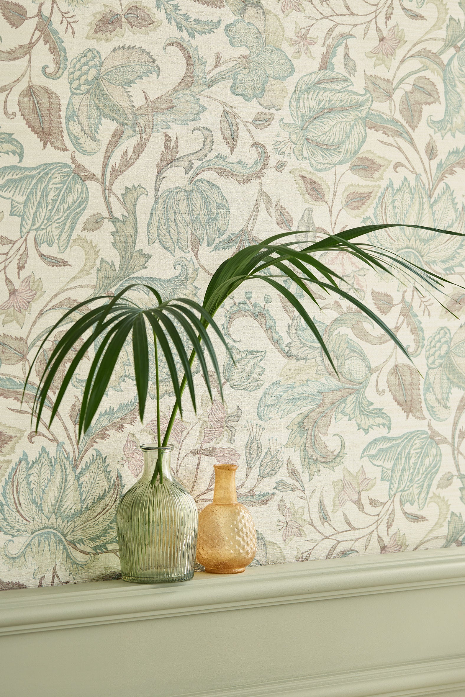 350641 Jacobean Sage Amber Wallpaper by Eijffinger