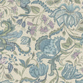 Jacobean Blue Amber Wallpaper by Eijffinger