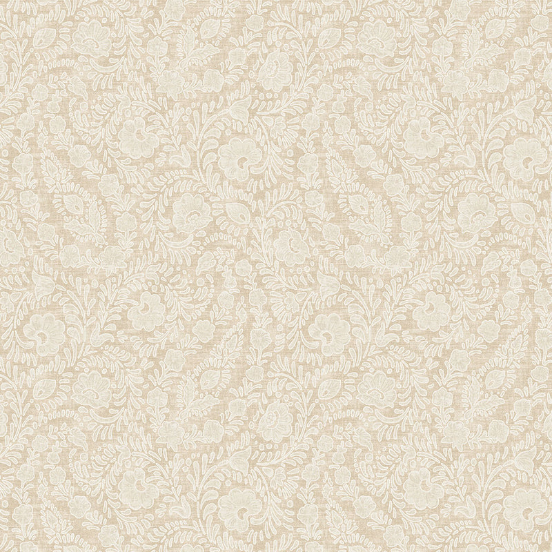 350650 Paisley Patches Beige Amber Wallpaper by Eijffinger
