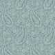 Paisley Patches Slate Blue Amber Wallpaper by Eijffinger