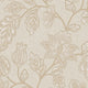 Ikat Flower Trail Beige Amber Wallpaper by Eijffinger